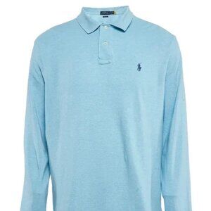 Blue Polo Ralph Lauren Long Sleeve Polo